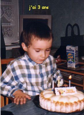 J'ai 3 ans