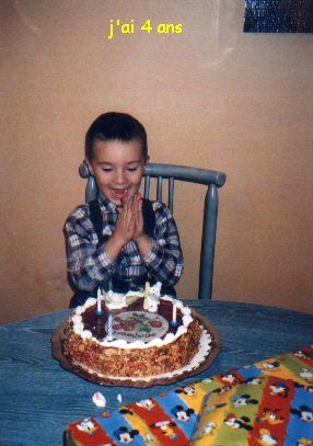 J'ai 4 ans